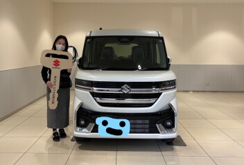 スペーシアカスタムご納車させていただきました！！！